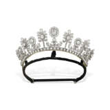 19TH CENTURY DIAMOND TIARA/NECKLACE - Foto 2