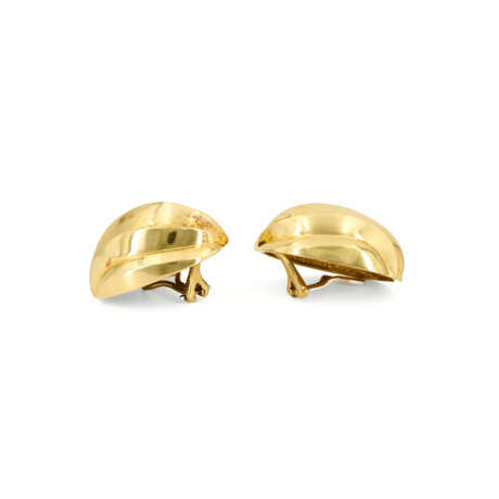 . Mixed Lot of Diamond-Ear-Clip-Ons and Tiffany & Co. Gold-Ear-Clip-Ons - photo 4