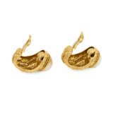 . Mixed Lot of Diamond-Ear-Clip-Ons and Tiffany & Co. Gold-Ear-Clip-Ons - photo 5
