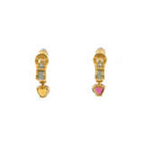 Bulgari. Gemstone-Diamond-Ear-Stud-Clips - фото 2