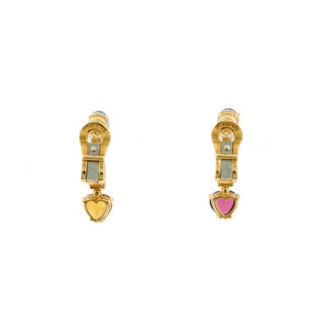 Bulgari. Gemstone-Diamond-Ear-Stud-Clips - фото 2