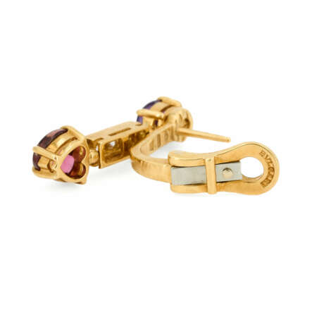 Bulgari. Gemstone-Diamond-Ear-Stud-Clips - фото 5