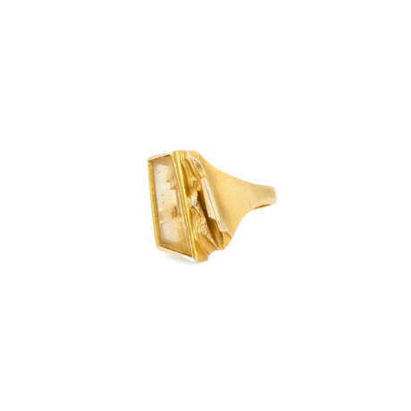Lapponia. Citrin-Set: Ring and Ear Stud - фото 2