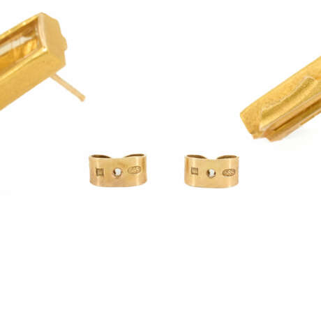 Lapponia. Citrin-Set: Ring and Ear Stud - фото 9