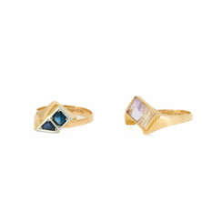 Lapponia. Two Gemstone-Rings