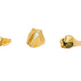 Lapponia. Mixed Lot of 3 Gold-Rings - photo 1