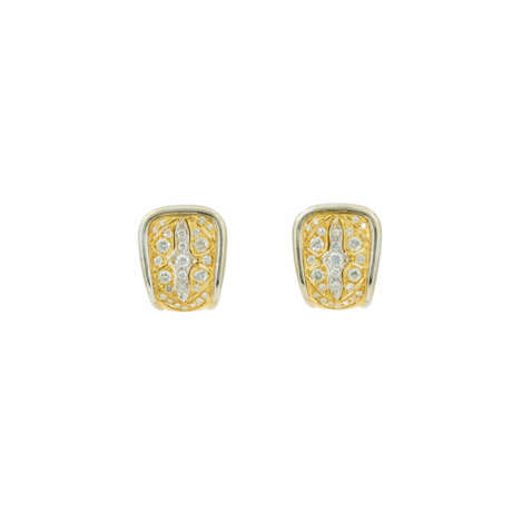 . Diamond set: Ring and Ear Clip-ons - photo 6