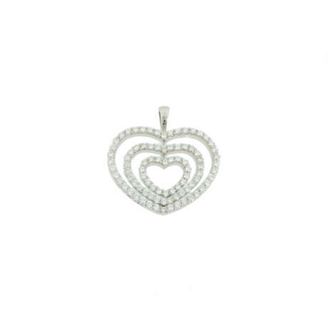 . Heart-Diamond-Pendant - photo 1