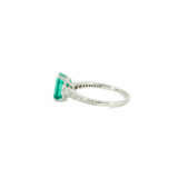 . Colombian Emerald-Diamond-Ring - photo 2