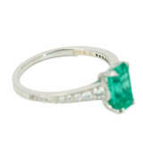 . Colombian Emerald-Diamond-Ring - photo 5
