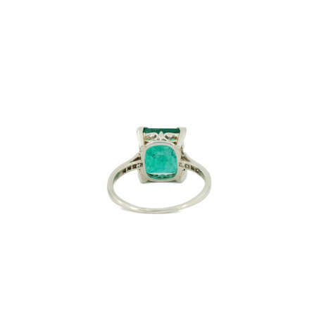 . Delicate Emerald-Diamond--Ring - фото 3