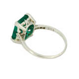 . Delicate Emerald-Diamond--Ring - фото 4