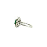 . Emerald-Diamond-Ring - photo 2