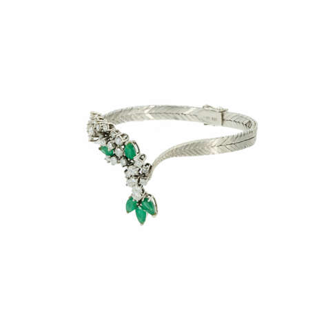 . Emerald-Diamond-Bracelet - photo 1