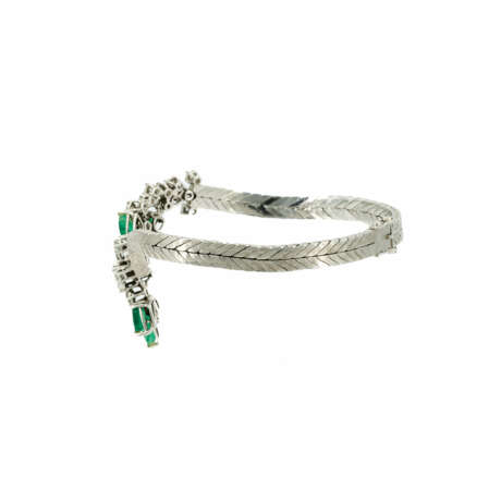 . Emerald-Diamond-Bracelet - photo 2