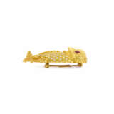 Eulen-Rubin-Diamant-Brosche - Foto 3