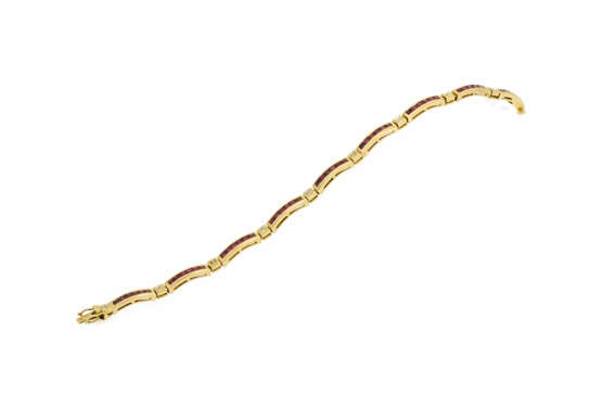. Ruby-Diamond-Bracelet - photo 1