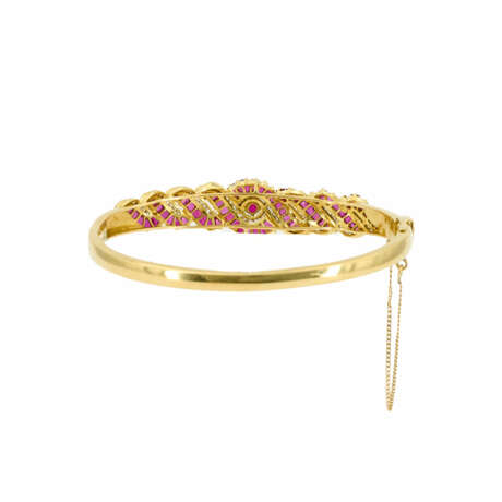 . Retro Ruby-Diamond-Bangle - photo 3