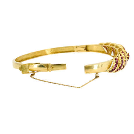 . Retro Ruby-Diamond-Bangle - photo 4