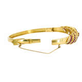 . Retro Ruby-Diamond-Bangle - photo 4