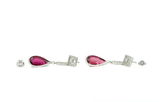 . Tourmaline-Diamond-Earrings - photo 3