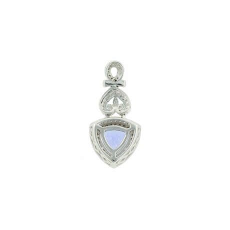 . Tanzanite-Diamond-Pendant - фото 2