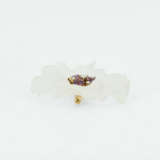 . Rock-Crystal-Amethyst-Diamond-Brooch - photo 3