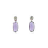 . Amethyst-Rhodolite-Earrings - photo 2