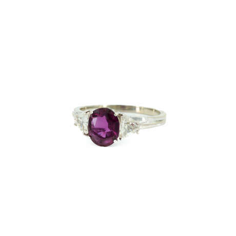 . Sapphire-Diamond-Ring - photo 1