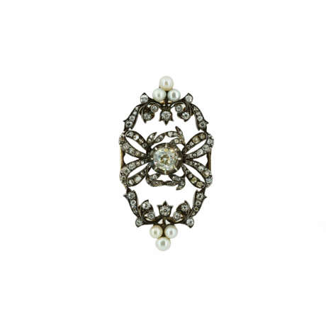 Perl-Diamant-Anhänger - Foto 1
