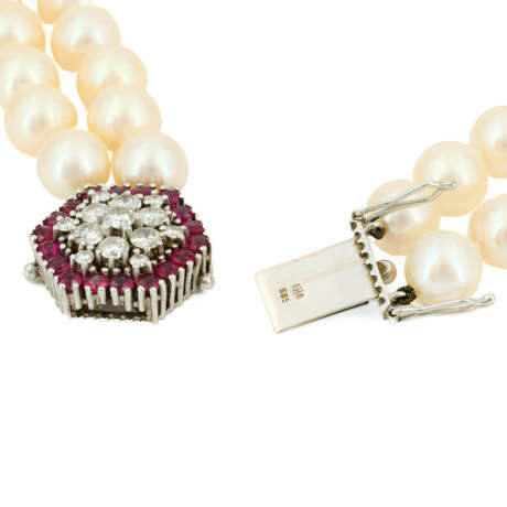 . Pearl-Ruby-Diamond-Necklace - фото 5