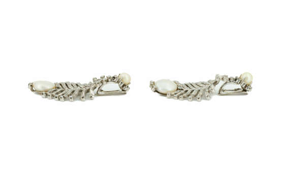 . Pearl-Diamond-Earrings - фото 2