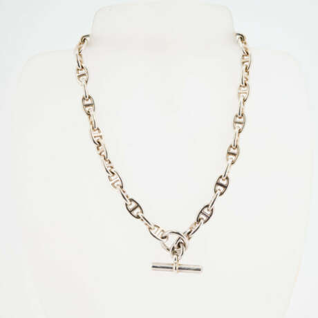 Hermès. Silver-Set: Bracelet and Necklace - фото 2