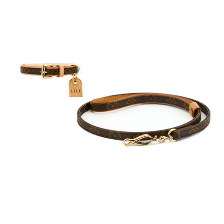 Louis Vuitton. Dog leash and collar - фото 1