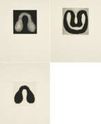 Radierung. Richard Deacon. Ohne Titel