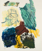 Lithography. Per Kirkeby. Untitled