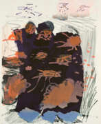 Lithography. Per Kirkeby. Untitled