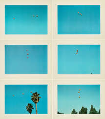 John Baldessari. Throwing three Balls in the Air to get a straight Line (best of thirty-six Attempts)