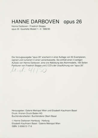 Hanne Darboven. Opus 26 - photo 9
