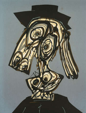 Antonio Saura. Dora Maar Visitada II - photo 1