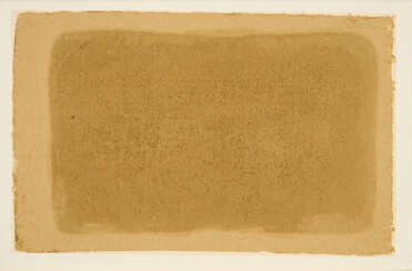 Gotthard Graubner. Ohne Titel (Fließblatt)