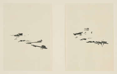 Imi Knoebel. Mixed lot of 2 drawings