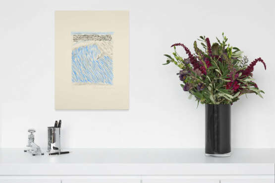 Raymond Pettibon. Ohne Titel (When the Ground Becomes Hard and Firm) - Foto 3