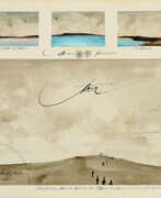 Watercolor. Saul Steinberg. Borderline