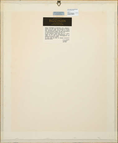 Horst Janssen. Ohne Titel (Seestück) - Foto 3