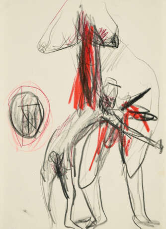 Martin Disler. Mixed Lot of 3 Works on Paper - photo 2
