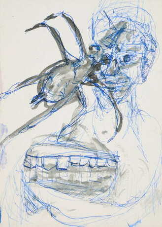 Martin Disler. Mixed Lot of 3 Works on Paper - photo 4