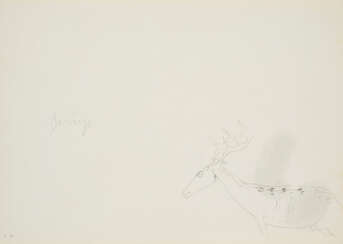 Joseph Beuys. From: Zeichnungen zu Leonardos Codices Madrid