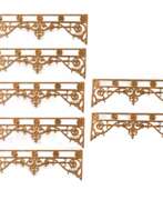 Cast iron. 7 Cast Iron Window Bars 