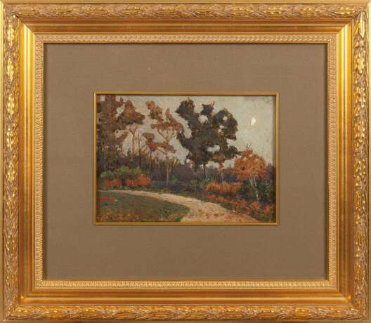 Triptych `Seasons`: Winter - snow in Autumn - Shevchenko garden Summer Early 20th century - photo 2